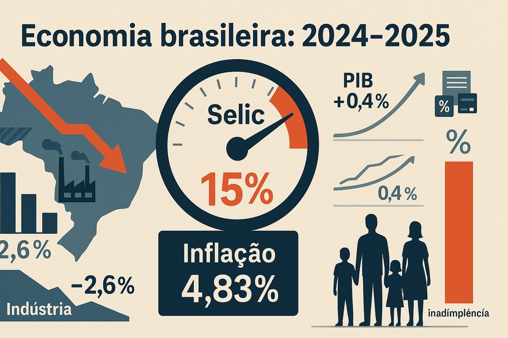 Como anda a economia brasileira?
