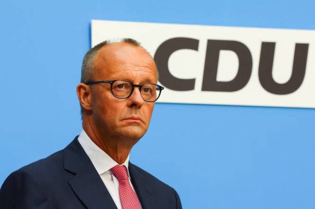 Friedrich Merz. Chanceler da Alemanha.