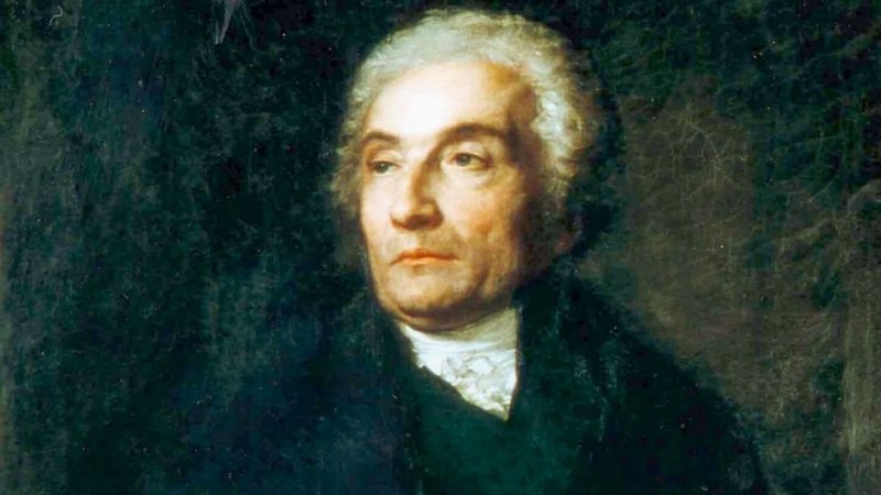 Joseph de Maistre, pintura por Carl Christian Vogel von Vogelstein.