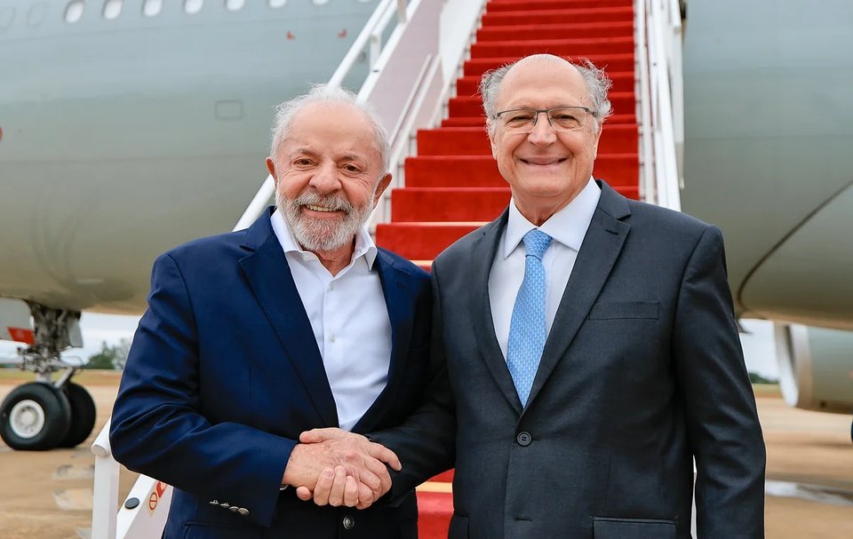 Lula e Geraldo Alckmin