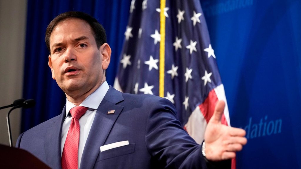 Secretário de Estado Marco Rubio, imagem ilustrativa.