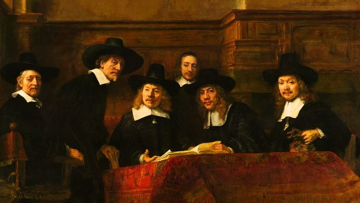 Síndicos da Guilda dos Drapers, Rembrandt