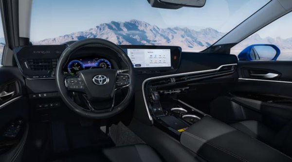Toyota Mirai por dentro