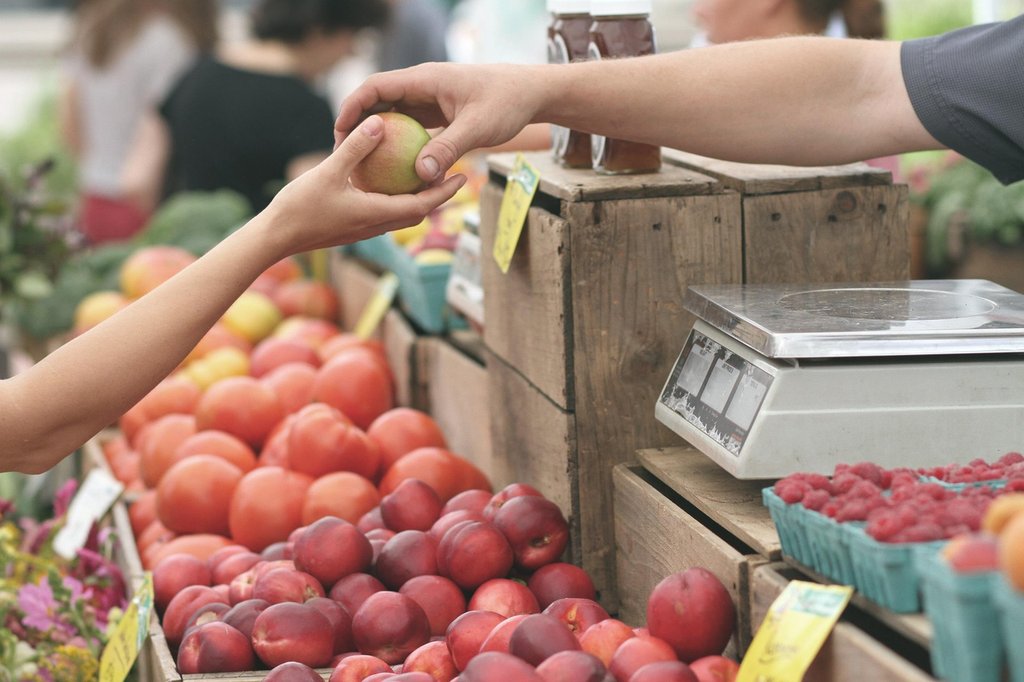 Compra num mercado
