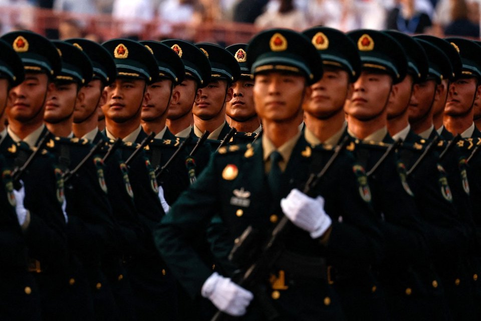 Imagem ilustrativa. Exército chinês.