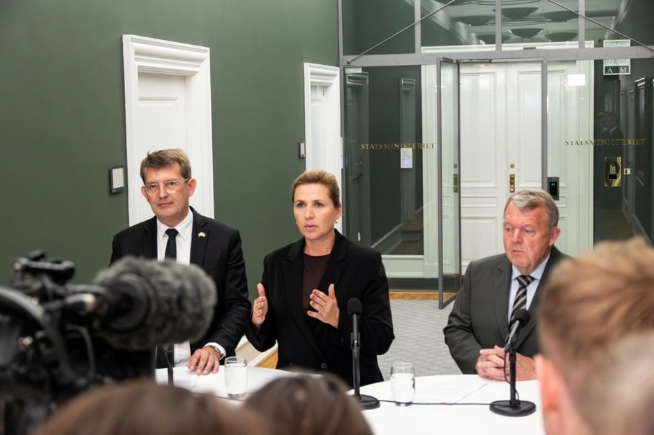 Ministro da defesa da Dinamarca Troels Lund Poulsen.