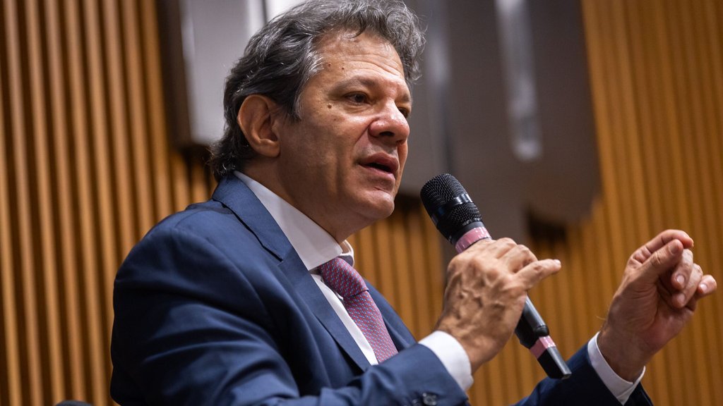 Ministro da Fazenda Fernando Haddad. Imagem ilustrativa