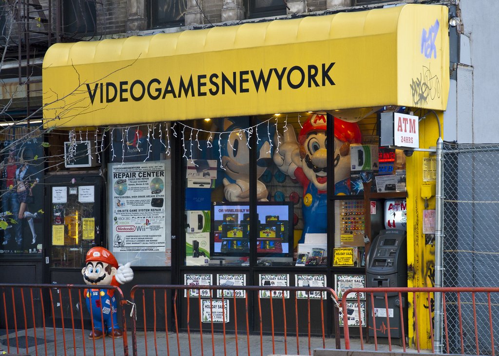 Loja de Games New York