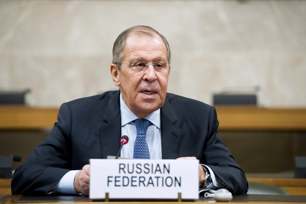 Chanceler russo Sergey Lavrov, foto ilustrativa.