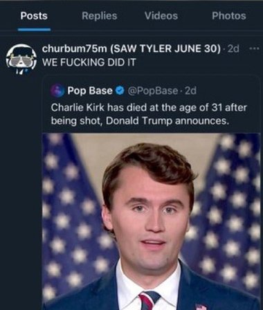 Ele não agiu sozinho no assassinato de Charlie Kirk!