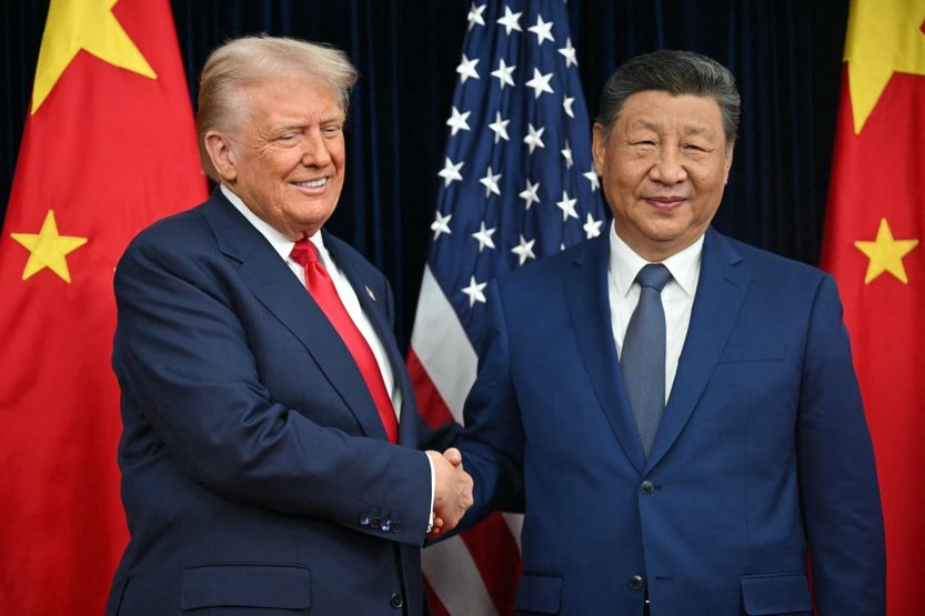 Donald Trump e Xi Jinping.