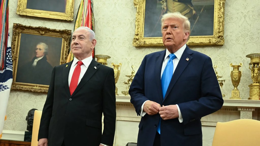 Trump e Netanyahu. Imagem ilustrativa