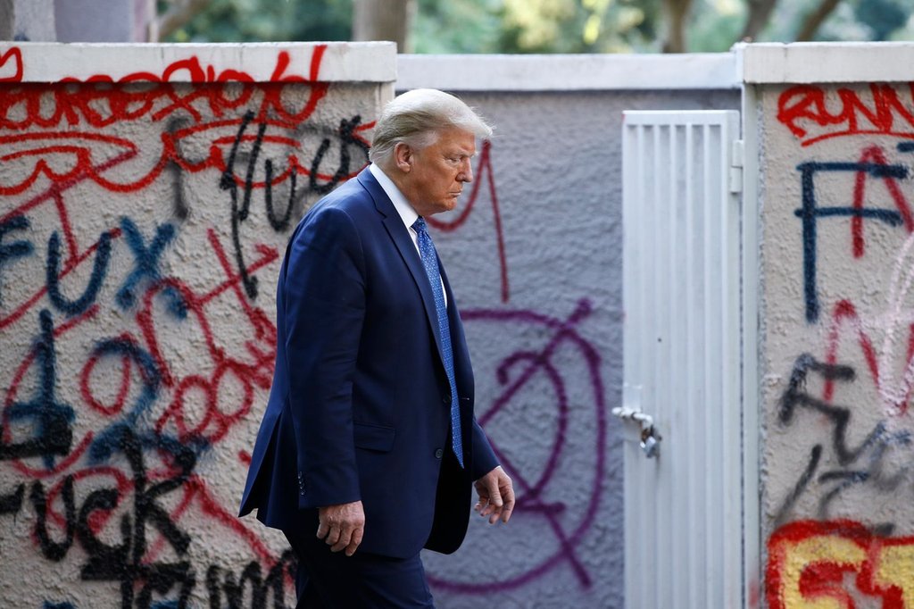 Trump: Antifa e outros grupos serão rotulados como organizações terroristas